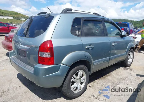 2007 Hyundai Tucson Limited/Se из США, поврежденный, VIN KM8JN72D07U494390